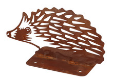 Hagefigur pinnsvin rust H10,3 cm